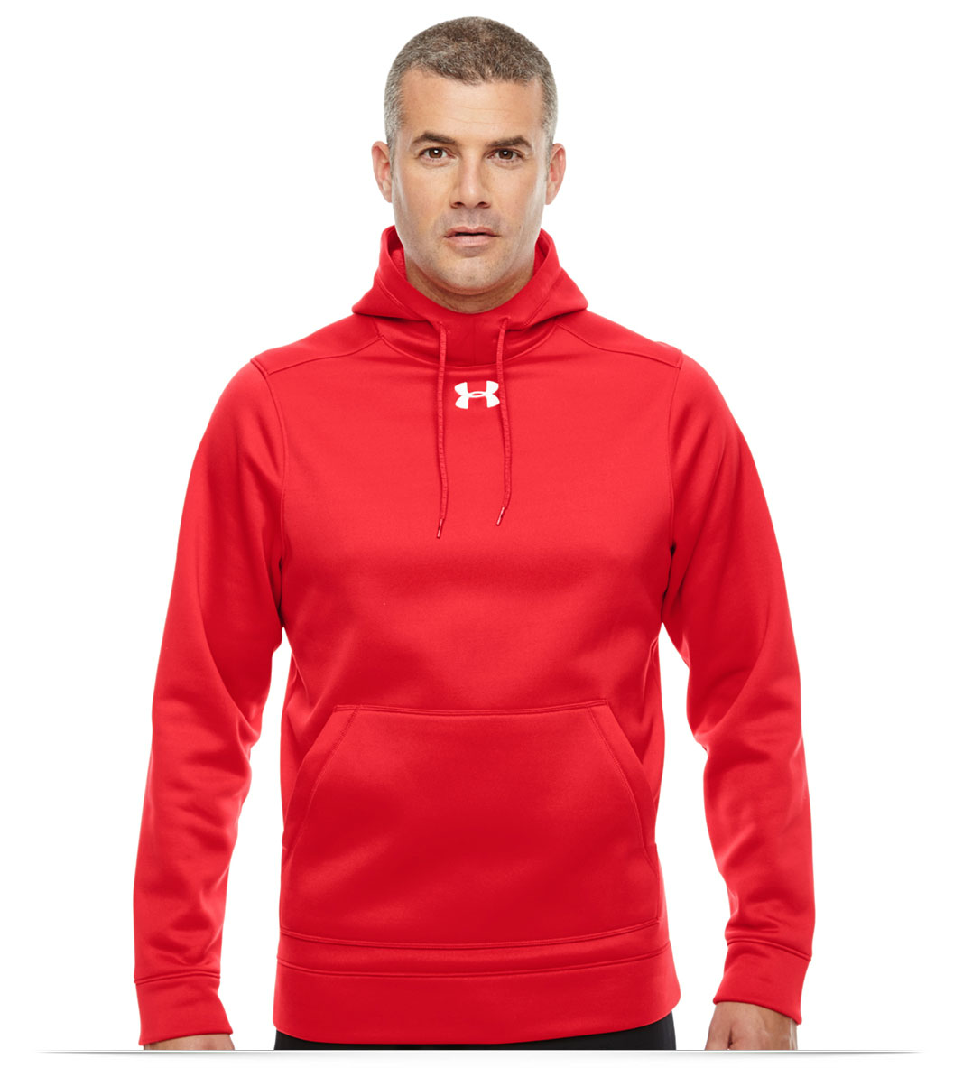 under armour red hoodie