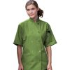 Personalized Logo 10 Button Short-Sleeve Chef Jacket