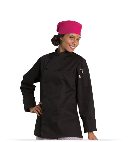 Embroidered Ladies Chef Jacket