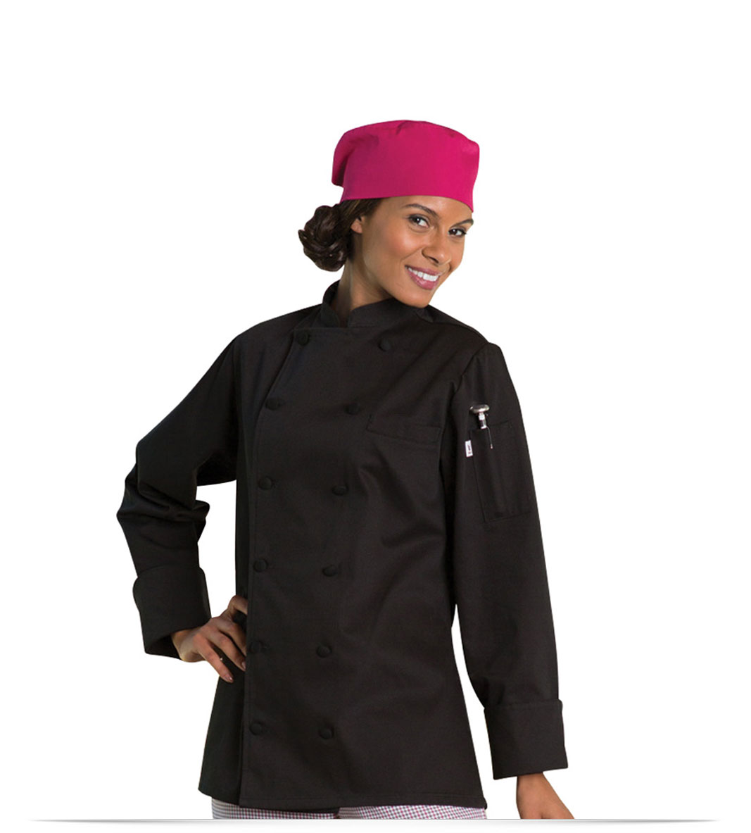 Embroidered Ladies Chef Jacket Embroidered Ladies Chef Jacket