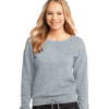 Customize Juniors Core Fleece Wide Neck Pullover
