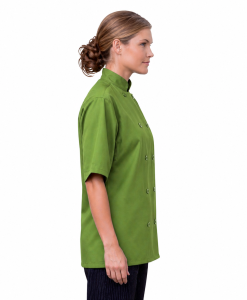 Alternative view of 10 Button Short-Sleeve Chef Jacket