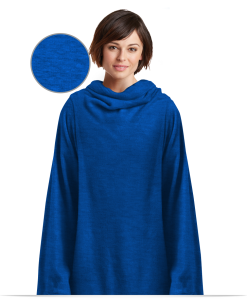 Embroidered Sweatshirt blankets with Sleeves