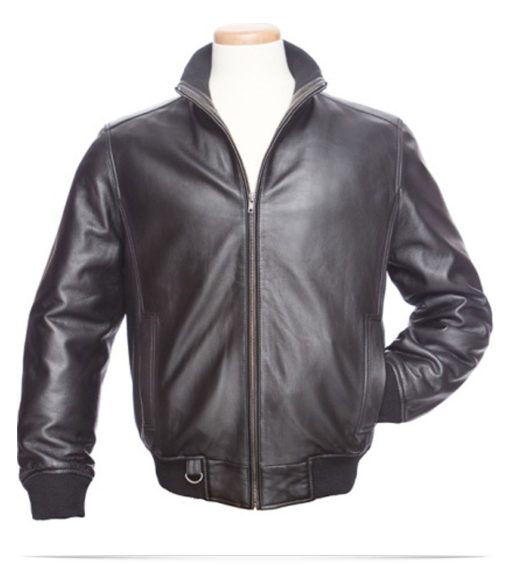 Customize Logo Urban Lambskin Leather Jacket