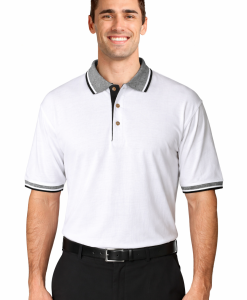 Alternative view of 3 Tone Custom Golf Shirt