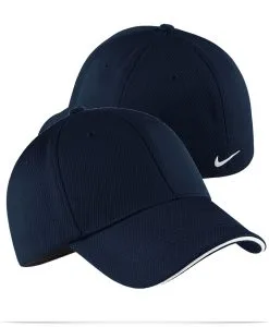 Embroidered Nike Golf Mesh Swoosh Sandwich Cap