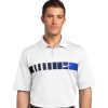 Custom Logo Nike Golf Dri-FIT Chest Stripe Print Polo