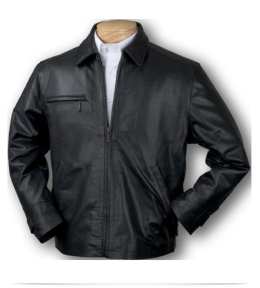 Customize Logo Driver Leather Jacket