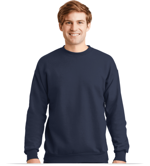 Custom Logo on Cottonpoly Embroidered sweatshirt