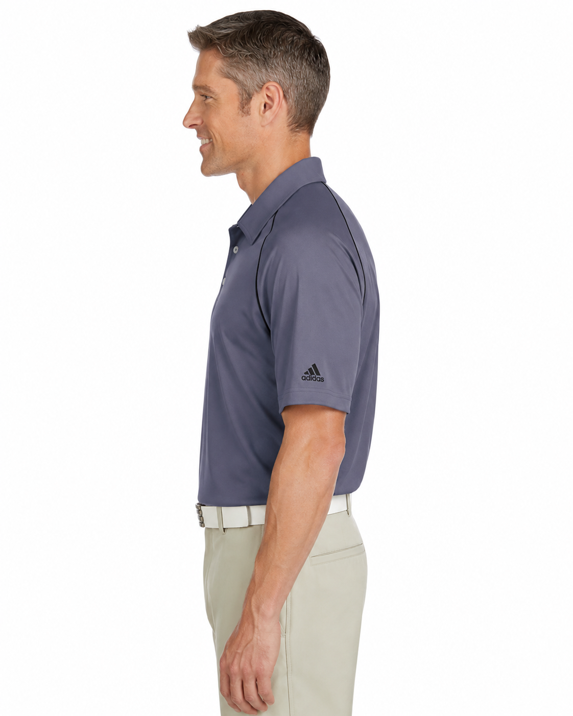Adidas Golf Men’s Piped Polo - Image 3