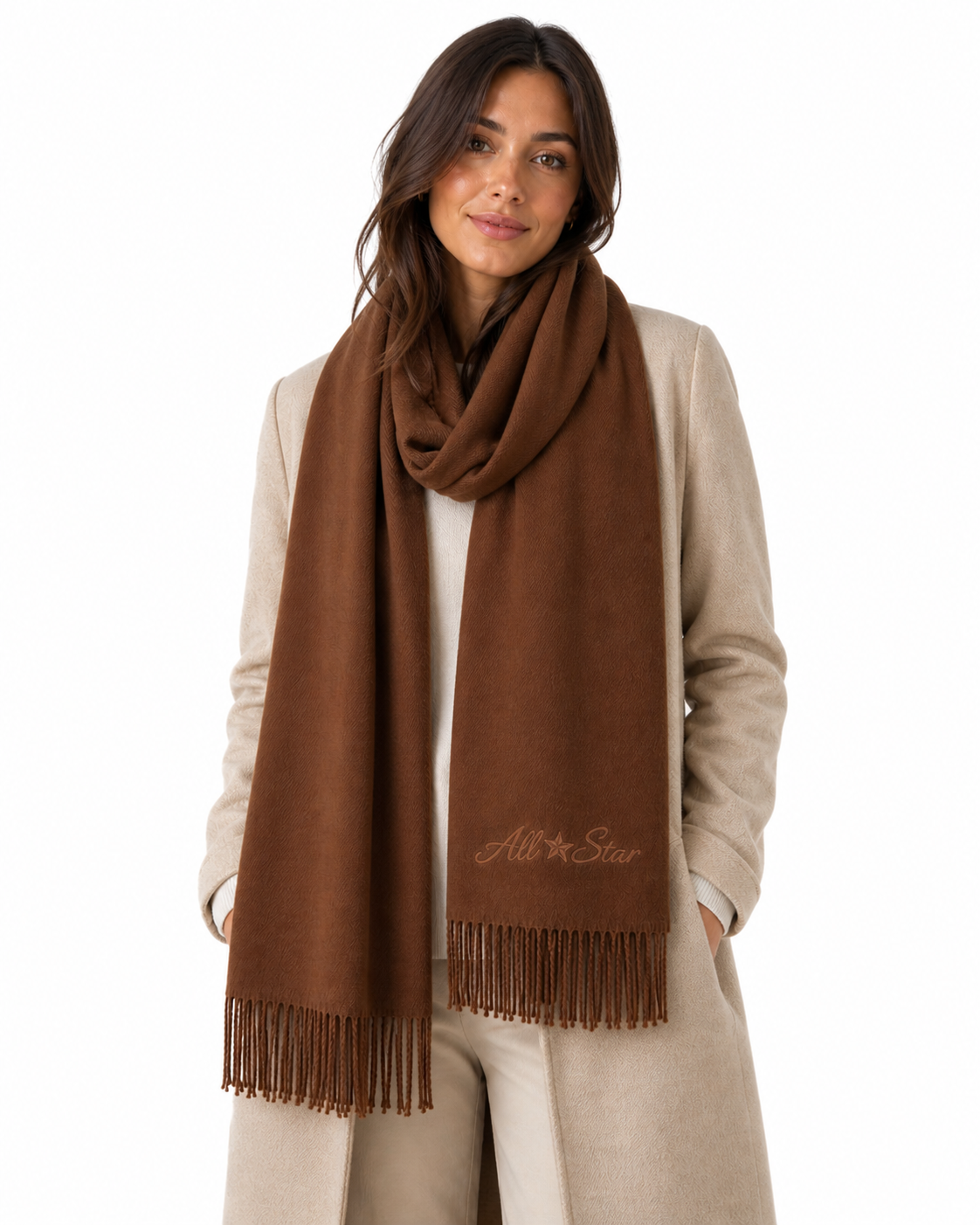 AllStar Logo Cashemere Scarf - Image 3