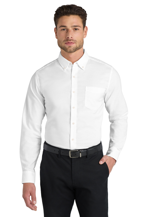 AllStar Logo Classic Long Sleeve Oxford Shirt - Image 5