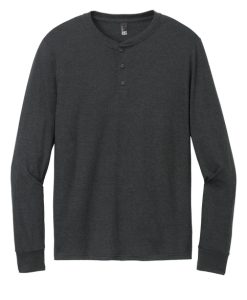 Alternative view of AllStar Logo Henley Long Sleeve