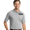 Custom Logo Pocket Polos for Men Embroidered