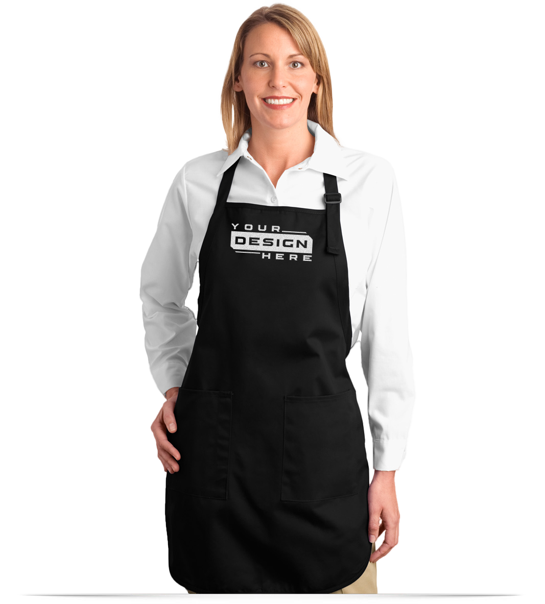 BA500 Printed Aprons Customized with Logo