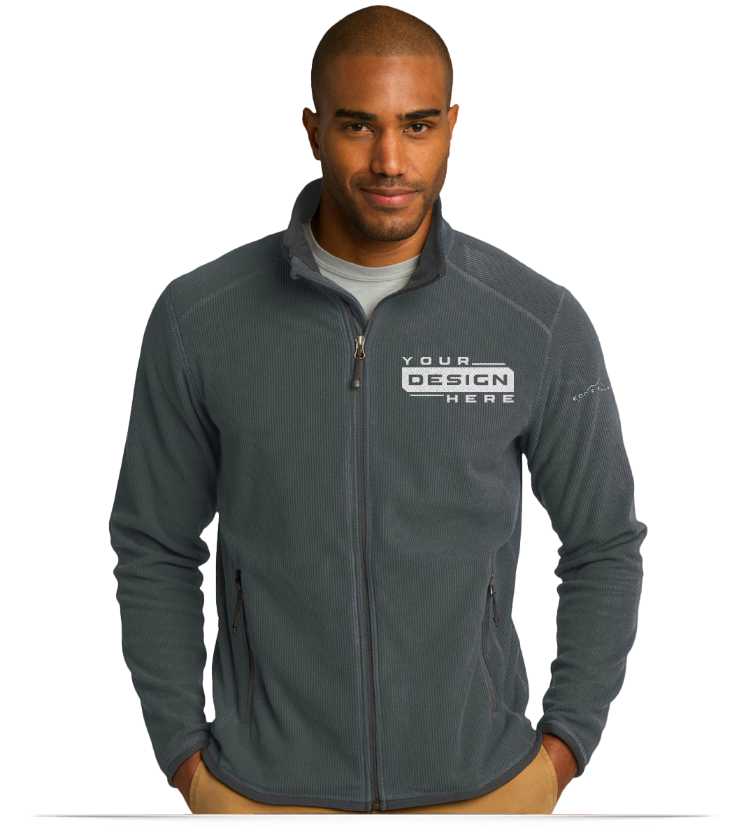 Embroidered Logo Eddie Bauer Jackets for Men and Women