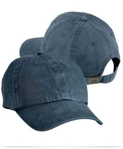 Custom Embroidered Logo Cap Pigment Dyed