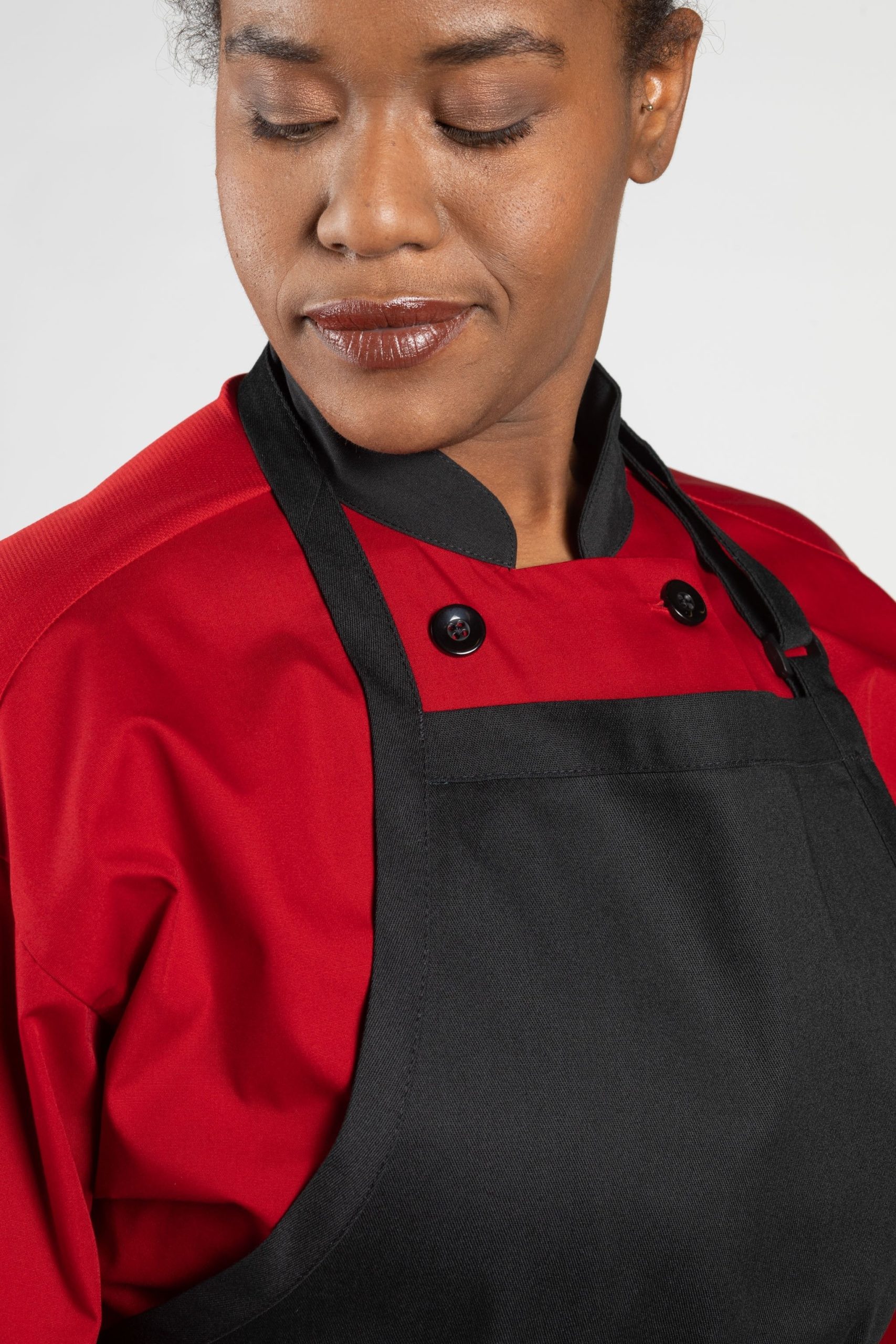 Bib Apron 28"W x 24"L Medium Length - Image 2