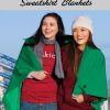 Custom Logo Sweatshirt Blanket