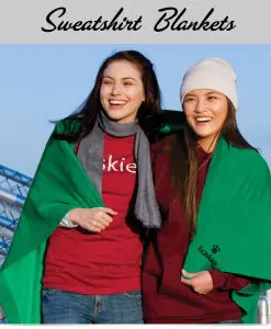 Custom Logo Sweatshirt Blanket