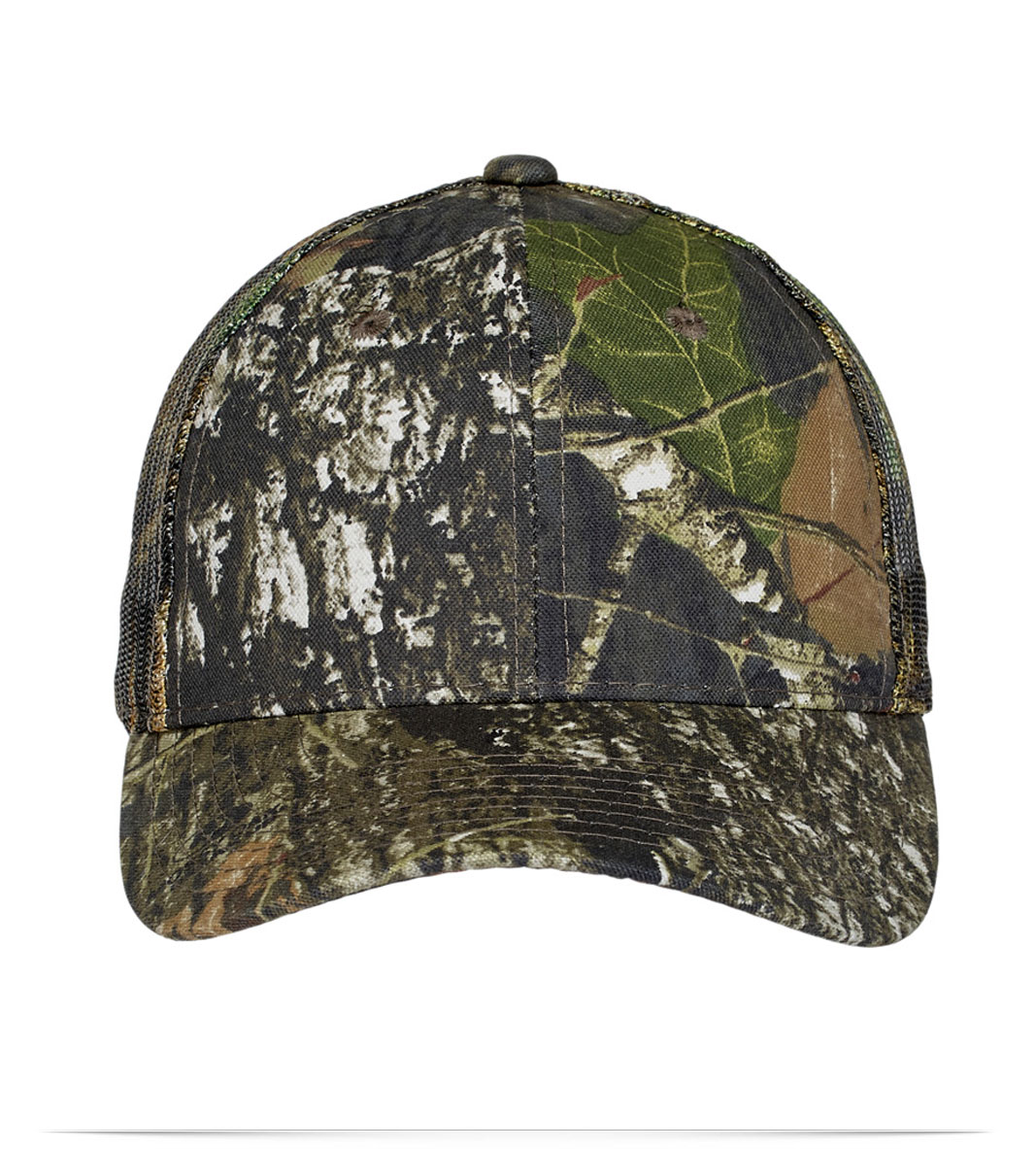 Custom Logo Camouflage Cap with Mesh Back Custom Logo Camouflage Cap with Mesh Back