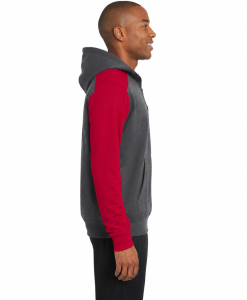 Alternative view of Colorblock Zip Hooded Sweatshirt