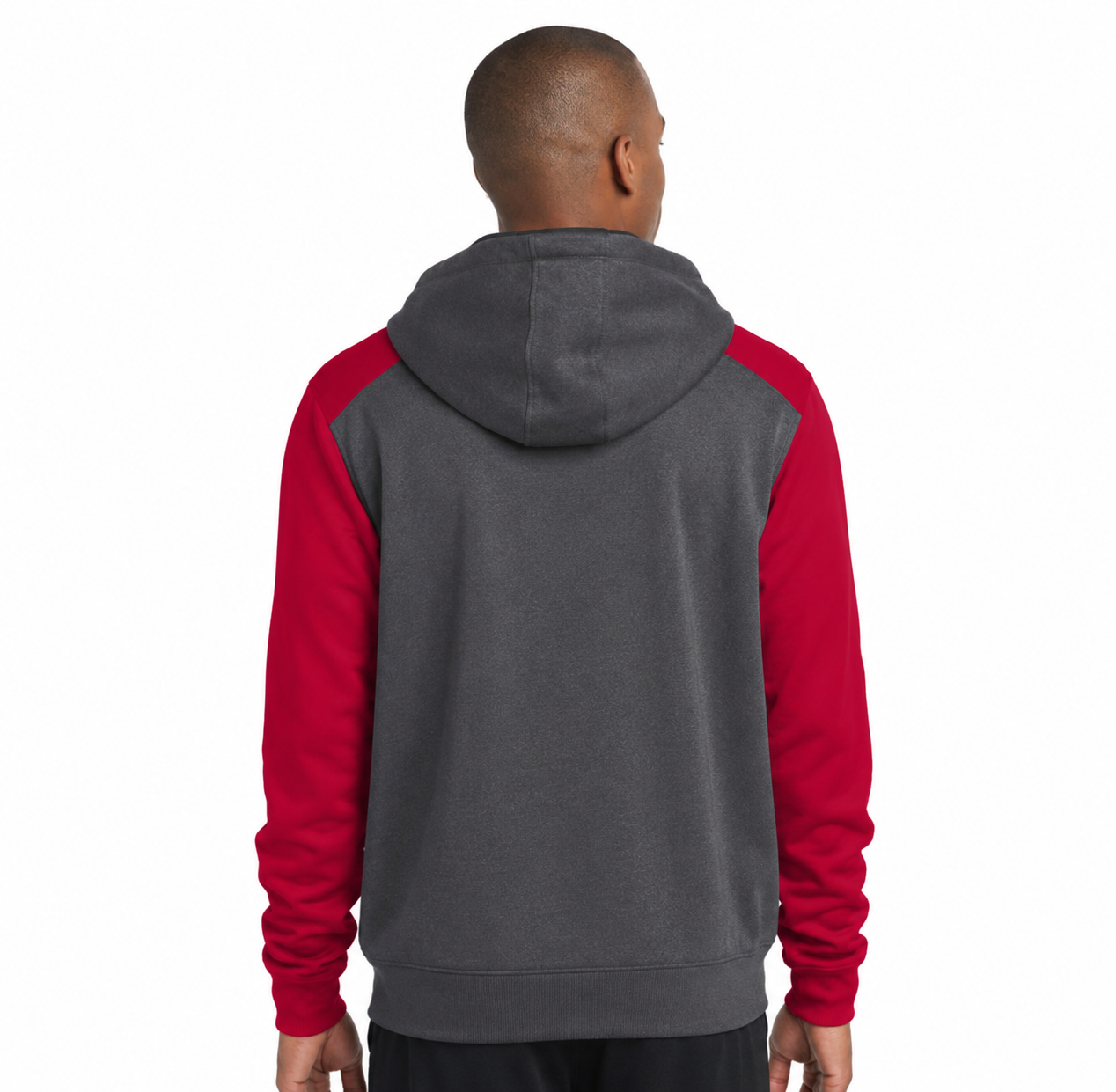 Colorblock Zip Hooded Sweatshirt - Image 4