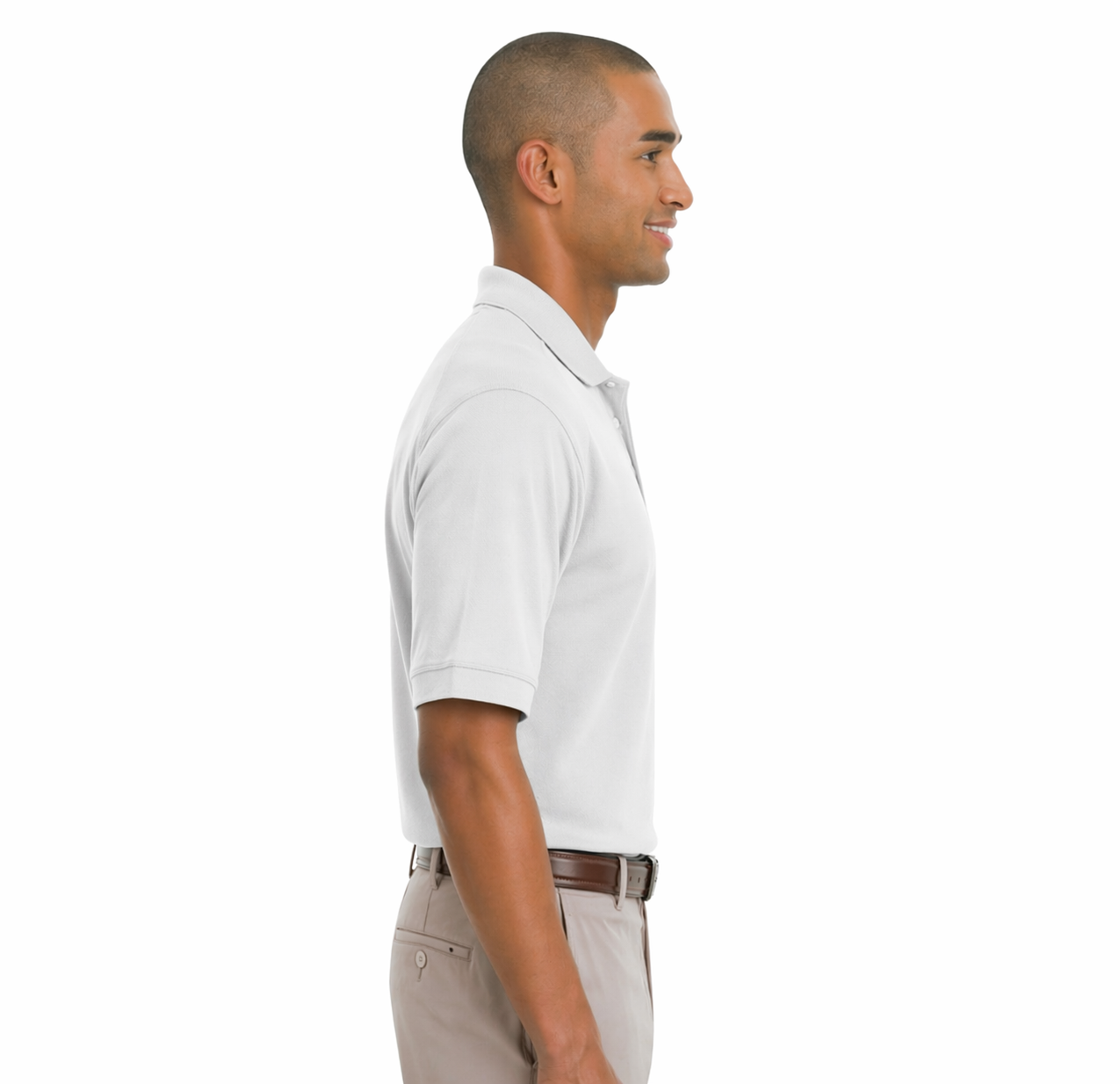 Custom Embroidered Logo Nike 100% Cotton Golf Shirt - Image 2