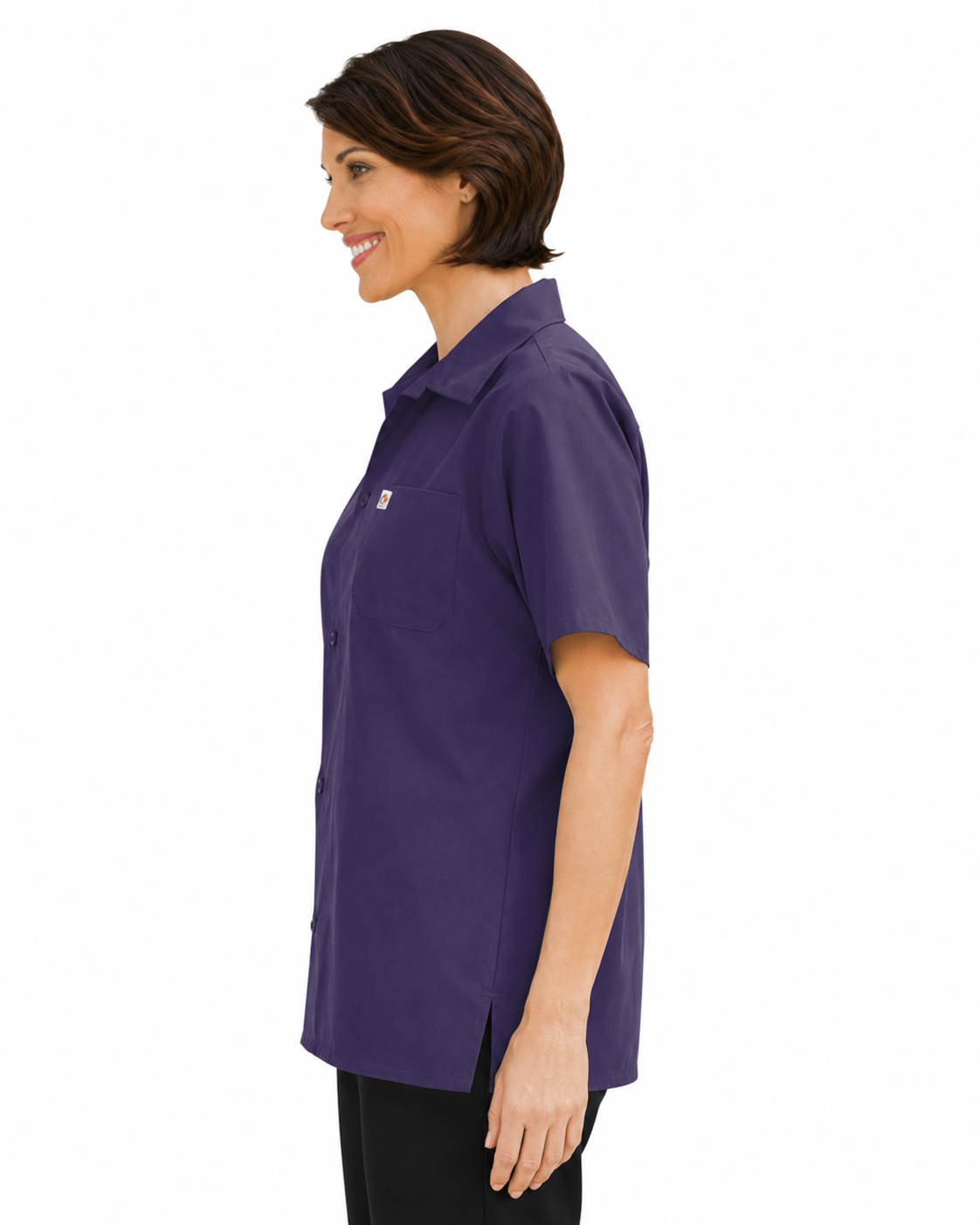 Custom Logo Cook Shirt w/ Pocket - Image 3