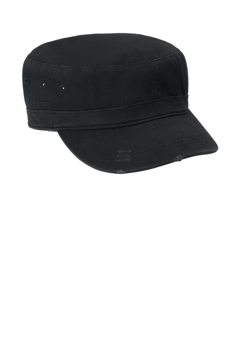 Custom Logo Distressed Military Hat - Image 2