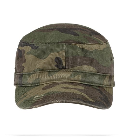Customize Logo Distressed Military Hat