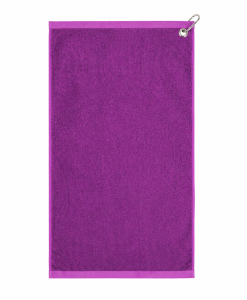Alternative view of Grommeted Microfiber Golf Towel