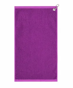 Alternative view of Grommeted Microfiber Golf Towel