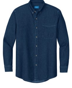 Alternative view of Harriton Denim Shirt