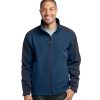Custom Logo on Gradient Softshell Jacket