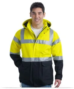 Embroidered Safety Heavyweight Parka