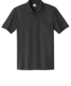 Alternative view of 50/50 Jersey Polo Shirt with Pocket