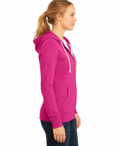 Alternative view of Juniors Core Fleece Full-Zip Hoodie