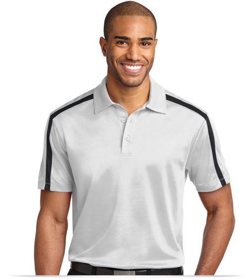 Personalized Dri-Fit Stripe Polo Shirt