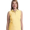 Customize Sleeveless Polo Shirt-Ladies