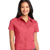 Customize Women’s Short Sleeve Easy Care Twill Shirt