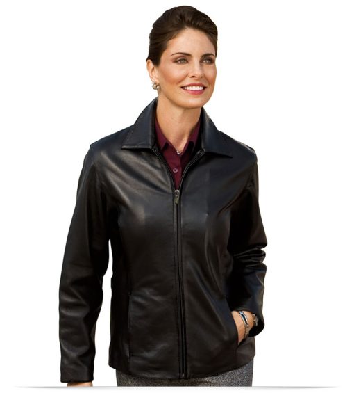 Personalized Women’s Lambskin Leather Jacket