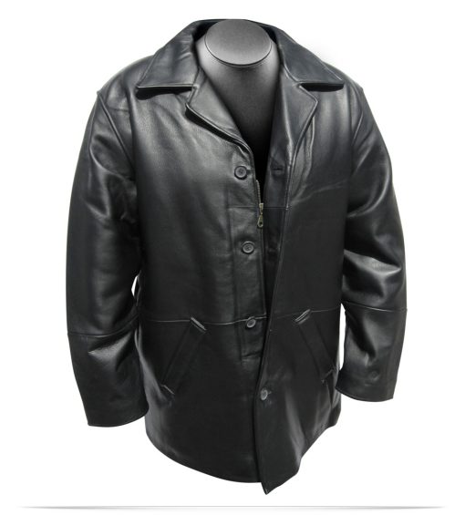 Customize Logo Optimum Leather Jacket
