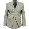 Customize Logo Women’s Lambskin Blazer