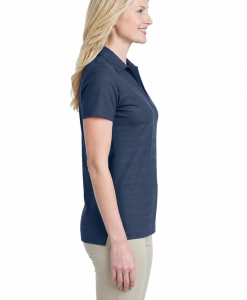 Alternative view of Ladies Horizontal Pattern Polo shirt