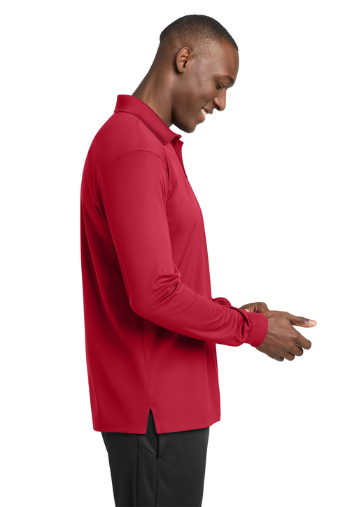Long Sleeve Dri-Wick Polo Shirt - Image 3