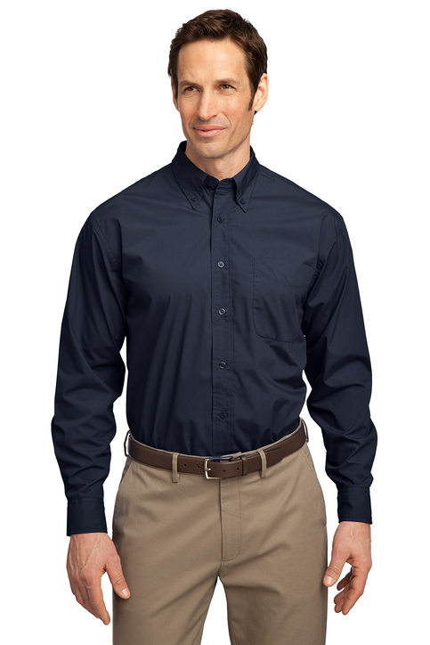Long Sleeve Easy Care Soil Resistant Shirt - Image 4