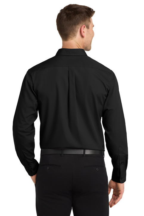 Long Sleeve Poplin Shirt - Image 4
