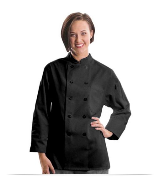 Custom Logo 10 Button 3/4 Sleeve Chef Jacket
