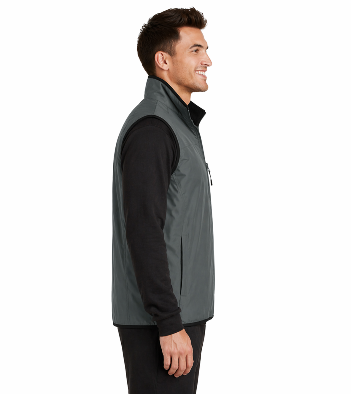 Men’s Fleece Vest - Image 2